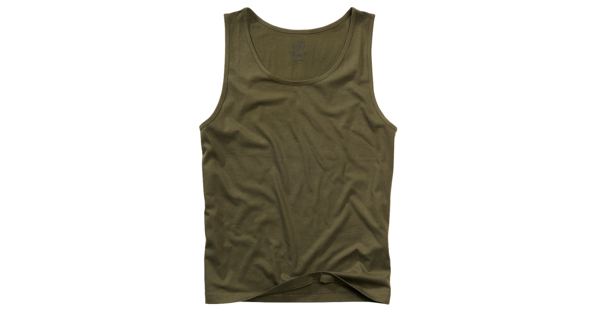 Men's undershirt Tank Top, Brandit, Olive, XXL | Armed