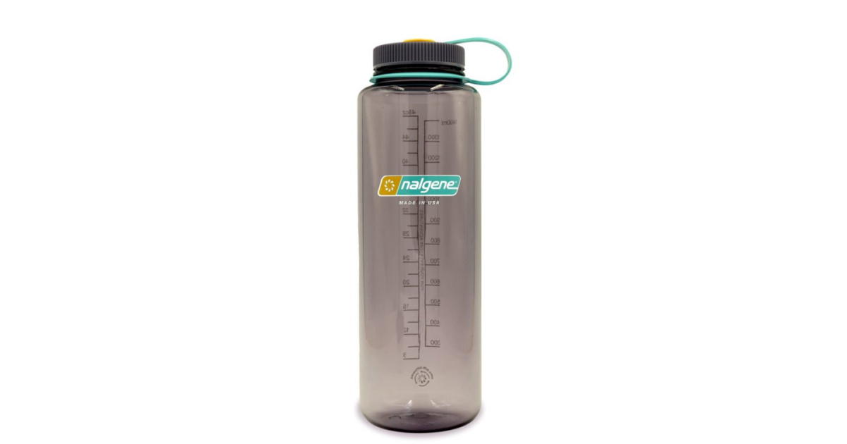 Nalgene Recycled Grip 'n Gulp Kids Water Bottle, USA Made