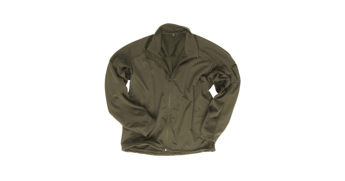 Softshell Jacket PCU, Mil-Tec, Black