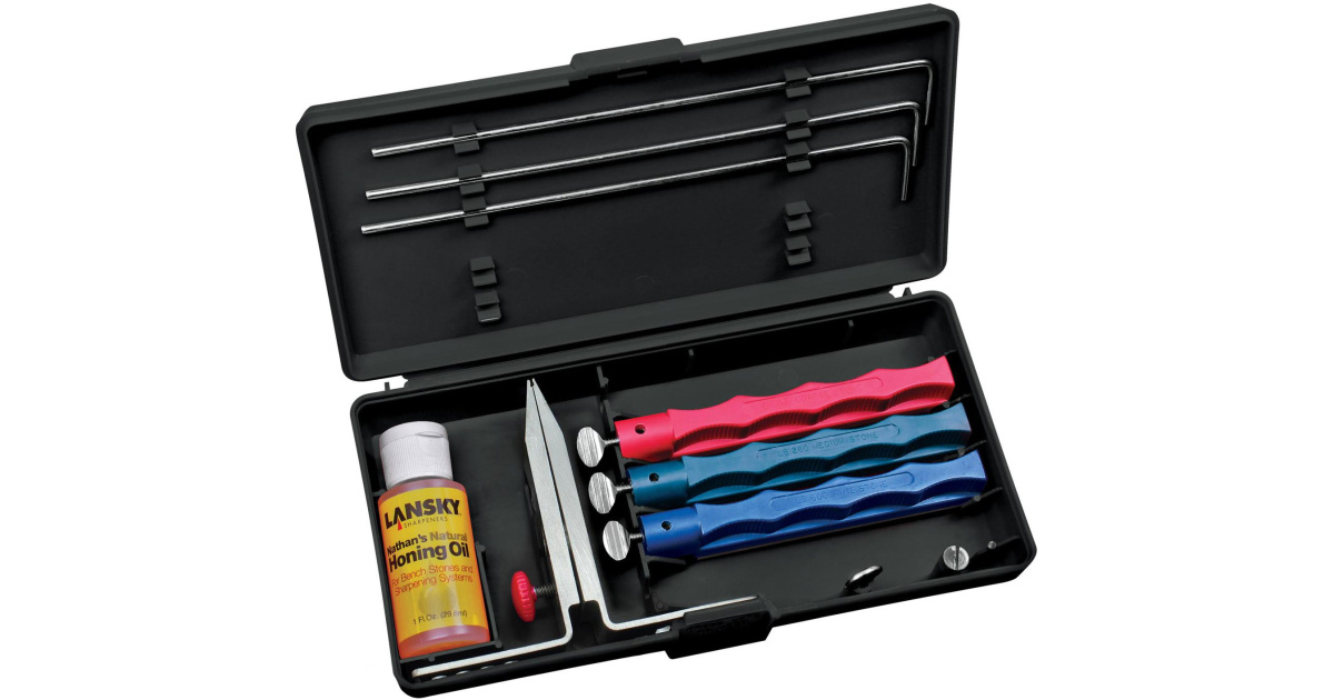 Lansky C-Clip Combo sharpening system set  Advantageously shopping at