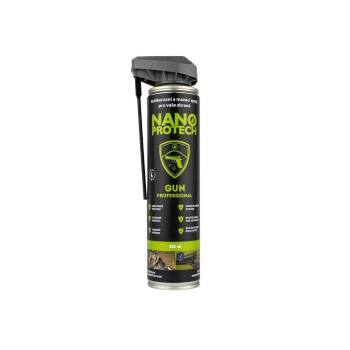 Cleaning, lubricating and anticorrosive spray Nanoprotech Gun, 300 ml