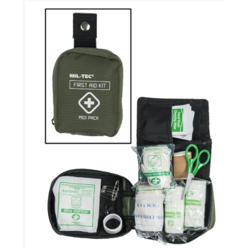 Lékárnička First Aid Pack Midi, olivová, Mil-Tec