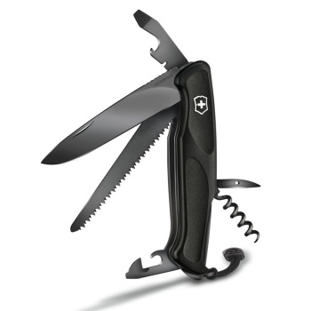 Swiss Army Knife Rangergrip 55 Onyx, black, Victorinox