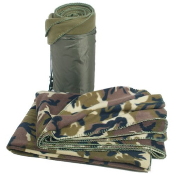 Woodland Fleece Blanket, Mil-Tec