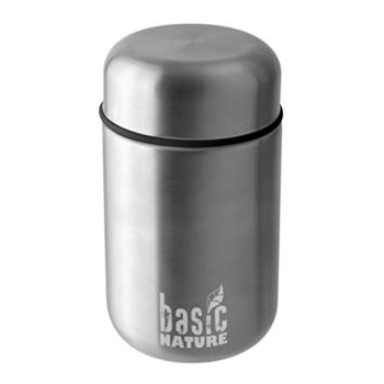 BasicNature Food Container - Stainless Steel 0,4 L