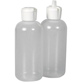 Plastic bottle with Spout Cap, Basic Nature, 2 pcs