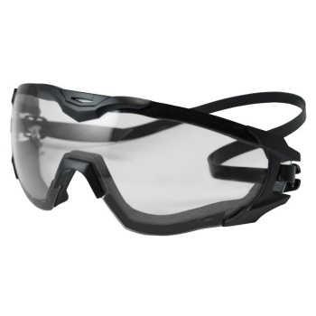 Ballistic goggles Super64 TPR, clear glass, TPR, Edge Tactical