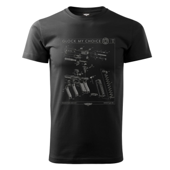 GLOCK SCHEMA Army T-shirt, Mars & Arms