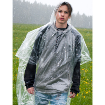 Poncho Raincoat, Transparent, Origin Outdoors