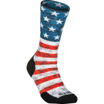 Sock & Awe Crew American Flag, 5.11