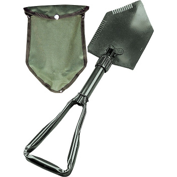 Foldable Field Shovel Deluxe, with a cover, Rothco