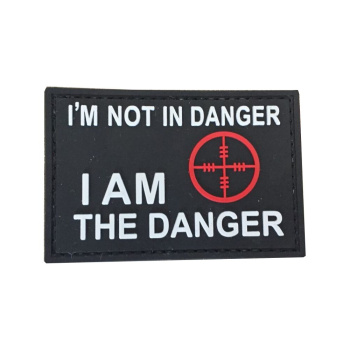 PVC patch "I am not in danger"