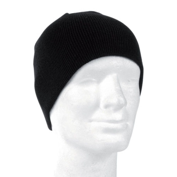 Beanie winter hat, black, Mil-tec