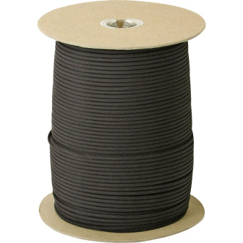 Padáková šňůra Parachute Cord 300 m, černá