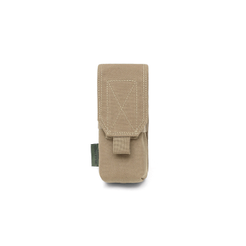 Single 2x M4 5.56 mm Mag Pouch, MOLLE, Warrior, Coyote