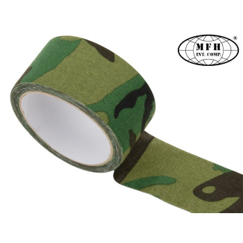 Fabric tape, Woodland, MFH