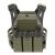 Low Profile Plate Carrier Laser Cut V2 MK1, Warrior, 3x 5,56 Pouch, ranger green, M