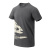 Full Body Skeleton T-Shirt, Helikon, shadow grey, 2XL