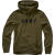 ARMY HOODY, Brandit, Olive, 5XL