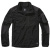 Troyer Fleece Riptop Sweatshirt, Brandit, Black, M