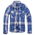 Men's shirt Check Shirt, Brandit, Blue / White, M