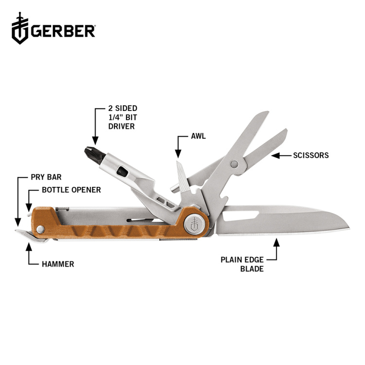 Multifunction folding knife ArmBar Drive, Gerber