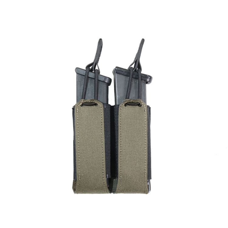 Laser Cut pouch for 2 pistol mags, Warrior