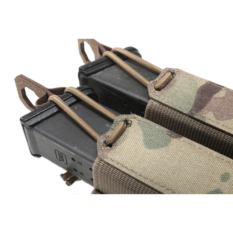 Laser Cut pouch for 2 pistol mags, Warrior