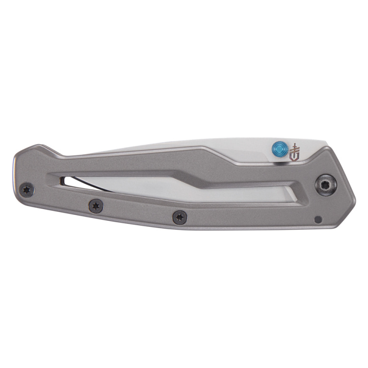 Paralite Folding Knife, Gerber, Silver/blue