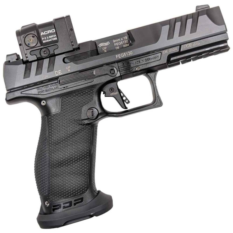 Pistol Walther PDP FS, Professional ACRO, 4,5&quot;, 9 mm Luger, Aimpoint Acro P2