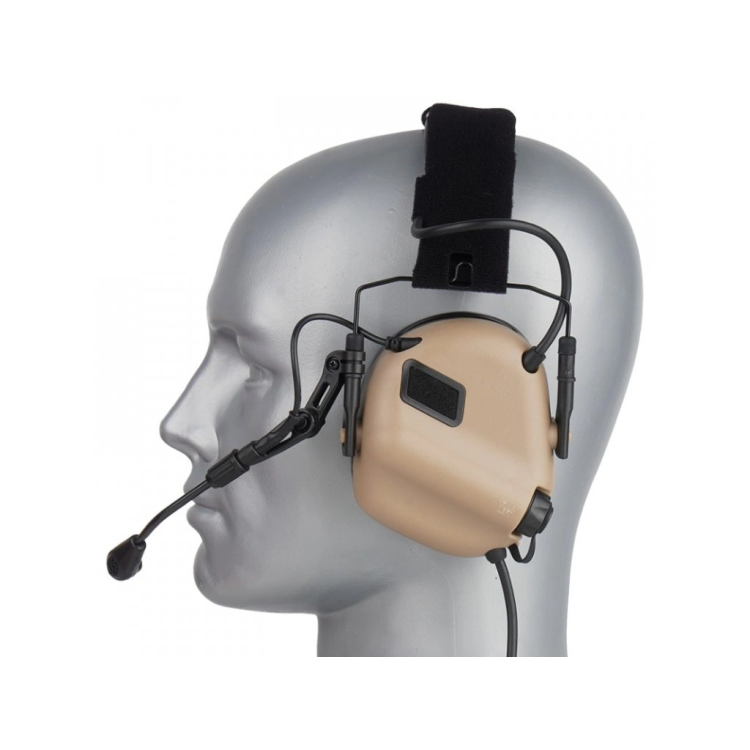 M32 Plus Electronic Hearing Protector, Earmor, Black