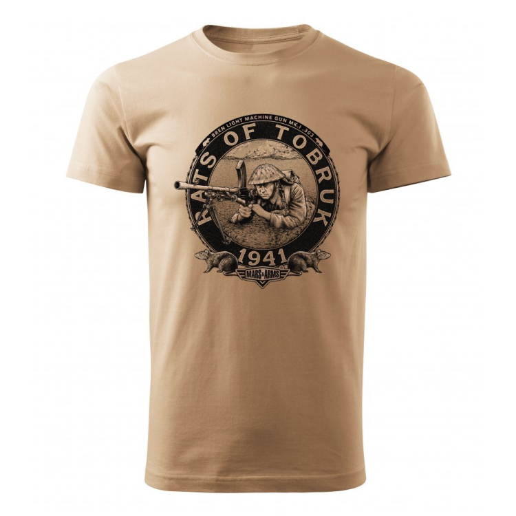 TOBRUK Army T-shirt, Mars &amp; Arms