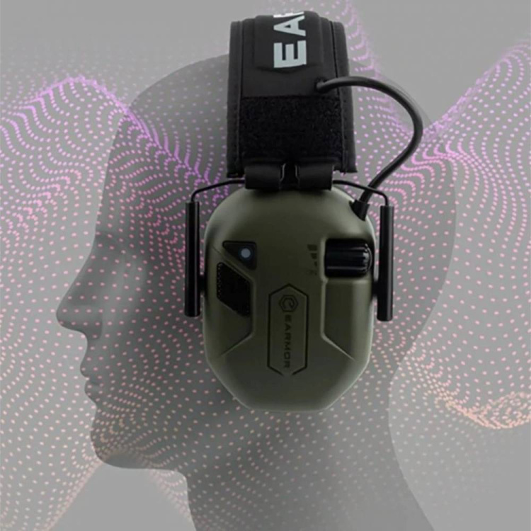 M300T Electronic hearing protector, Earmor