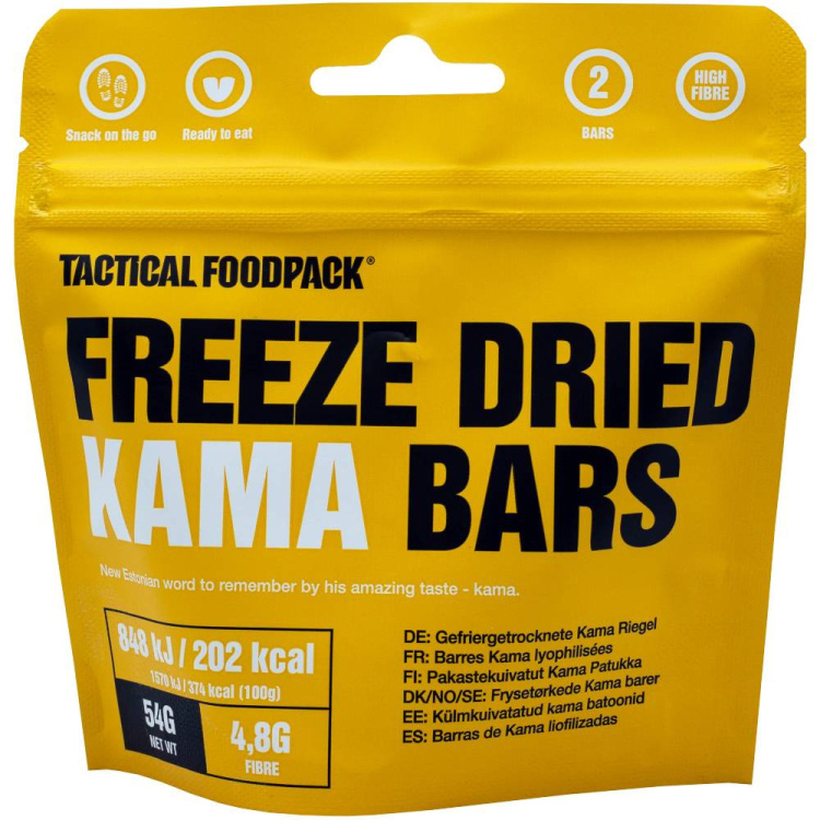 MRE freeze-dried Kama bars, Tactical Foodpack