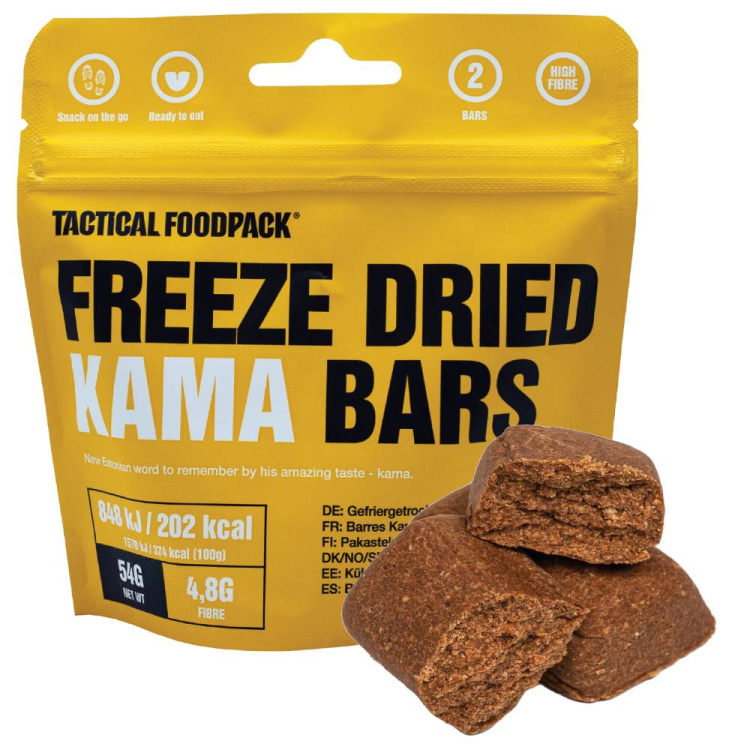 MRE freeze-dried Kama bars, Tactical Foodpack