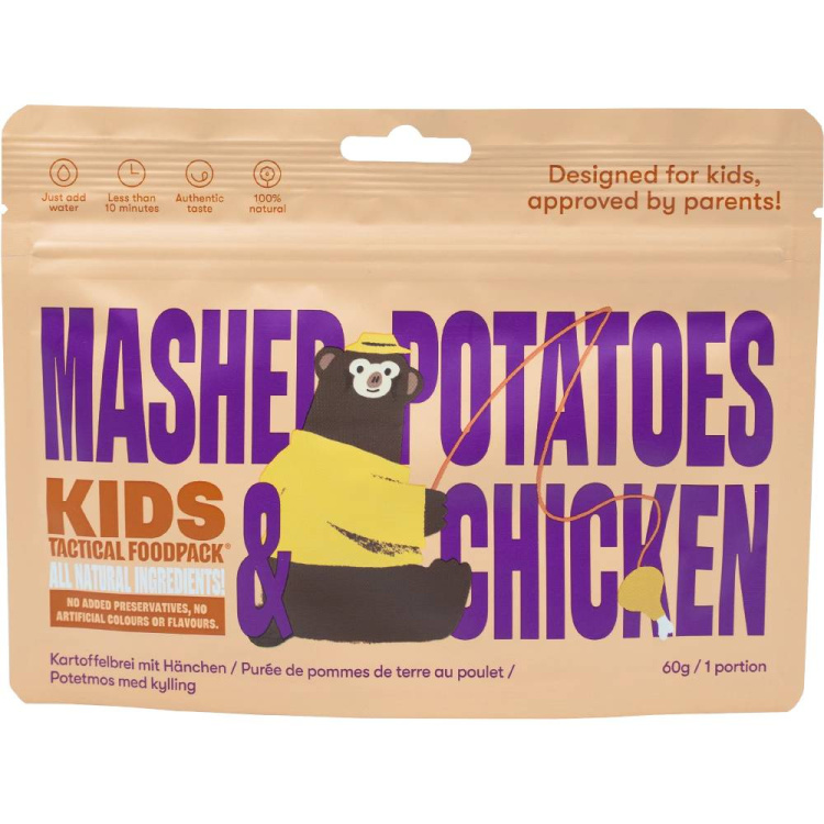 Kids MRE, Mashed Potatoes and Chicken, Tactical Foodpack