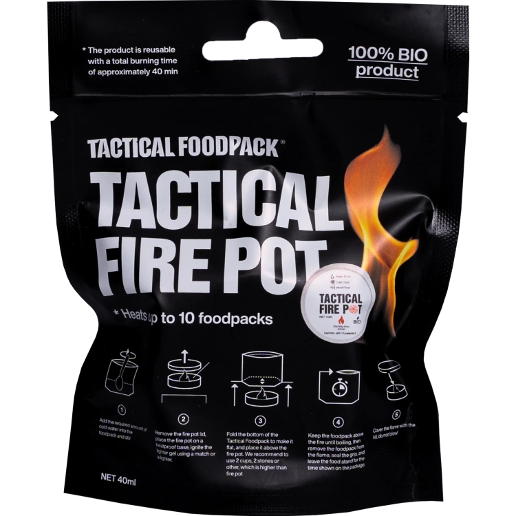 Tactical Fire Pot, Tactical Foodpack