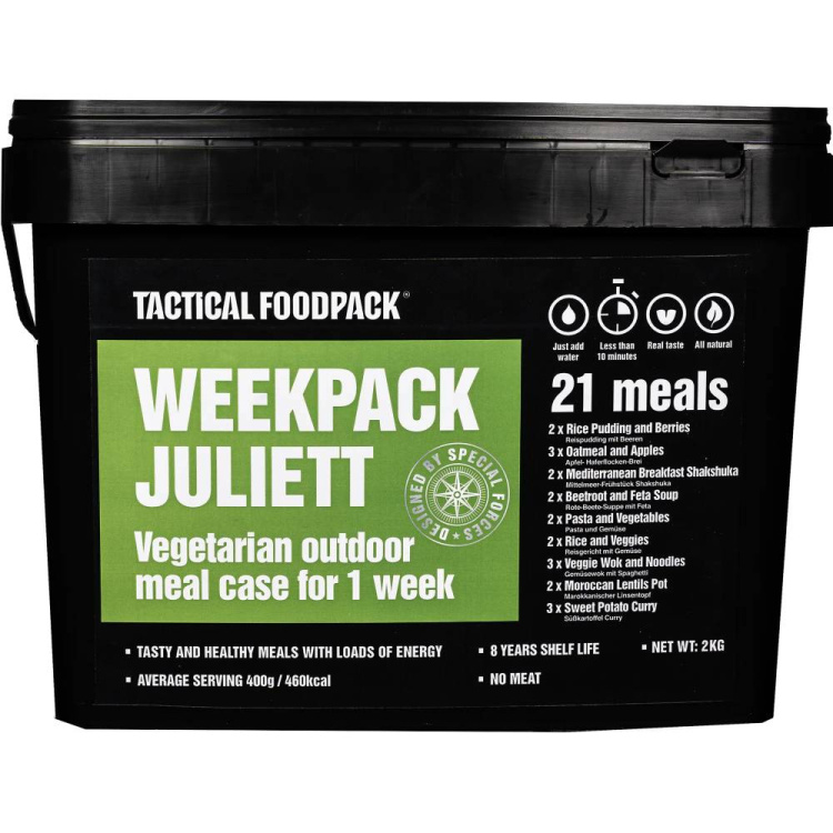 MRE weekpack Juliett, Tactical Foodpack