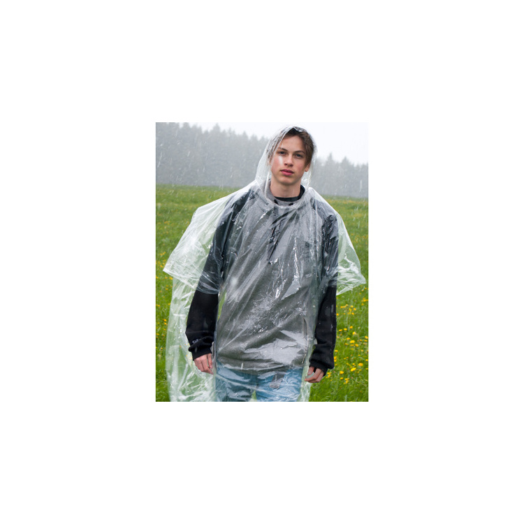 Poncho Raincoat, Transparent, Origin Outdoors