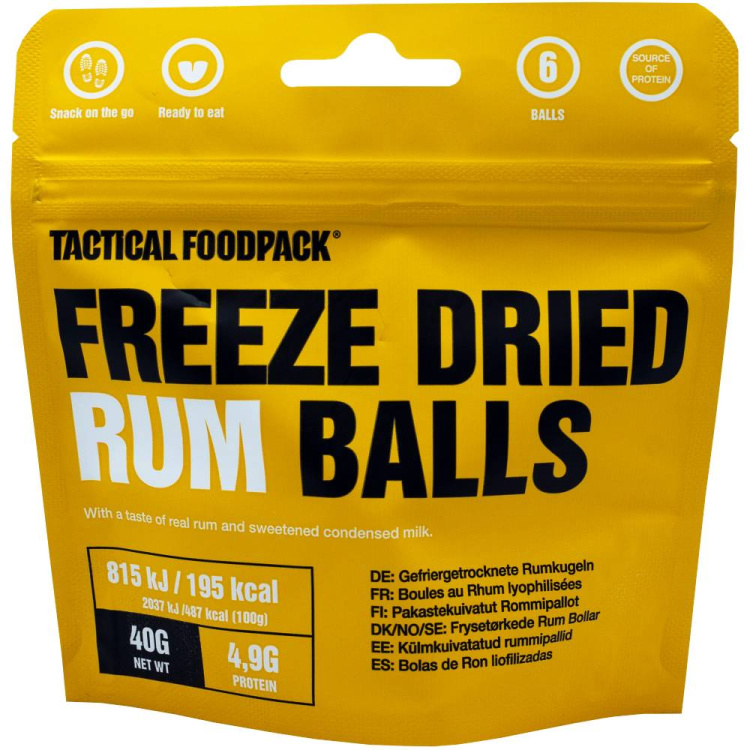 Freeze Dried Balls, Tactical Foodpack