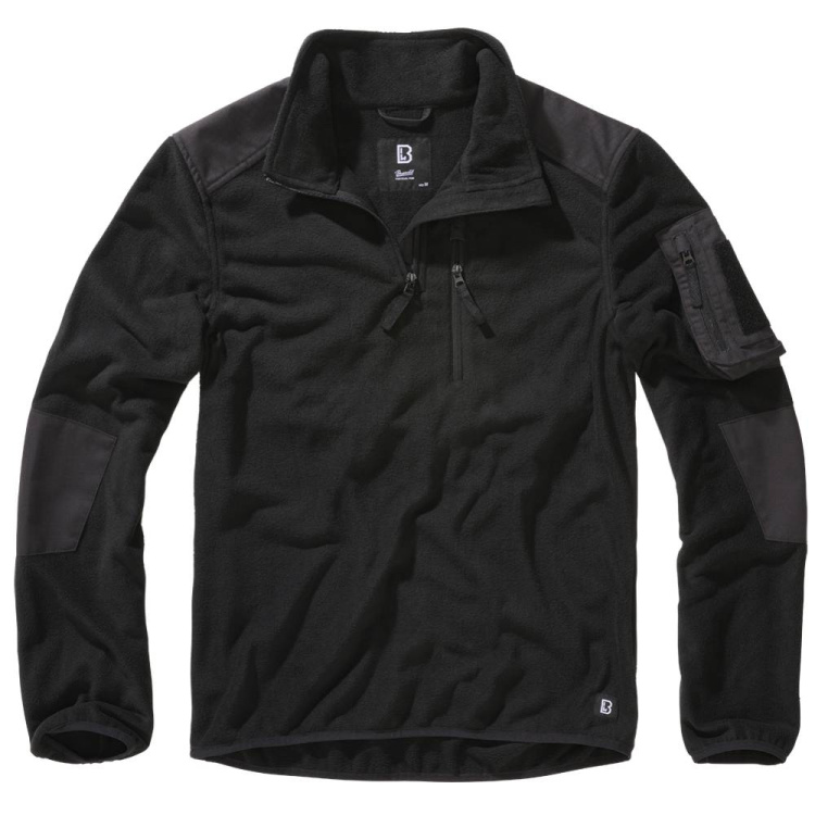 Troyer Fleece Riptop Sweatshirt, Brandit