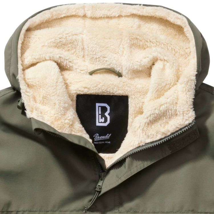 Windbreaker Sherpa Jacket, Brandit