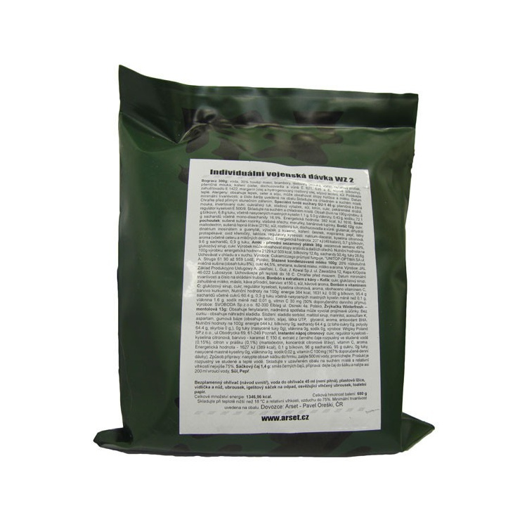 Military food package MRE, WZ, Arpol