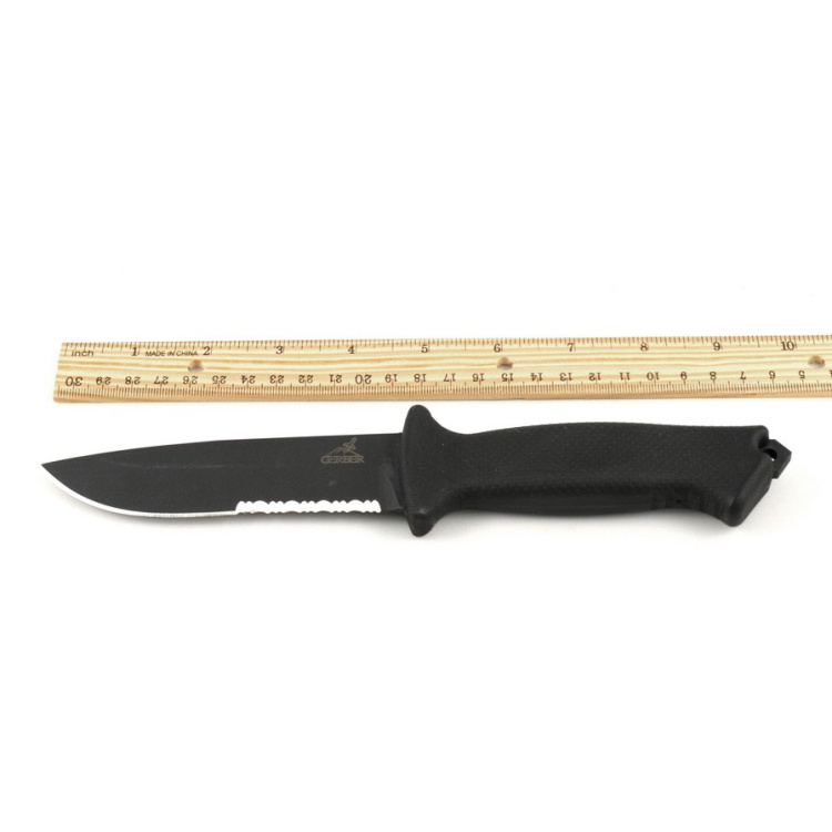 Prodigy Fixed Blade Knife, Serrated Edge