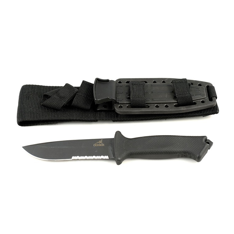 Prodigy Fixed Blade Knife, Serrated Edge