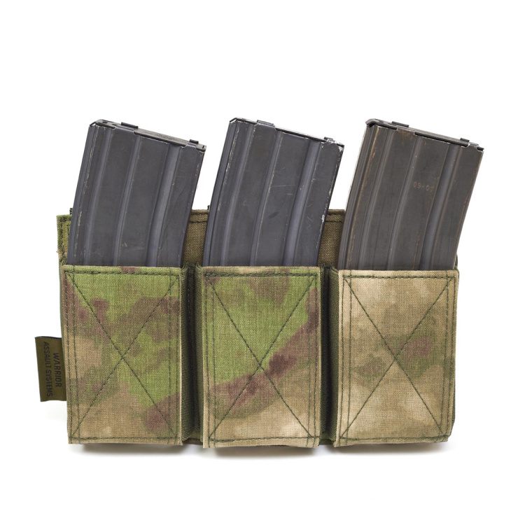 Triple Elastic Mag Pouch AR15, Warrior