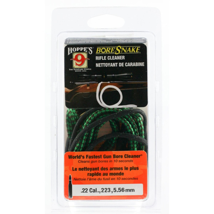 Boresnake for long rifles, .223, 5,56 mm, 22 LR