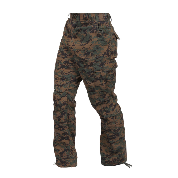 Vintage Camo Paratrooper Fatigue Pants, Rothco