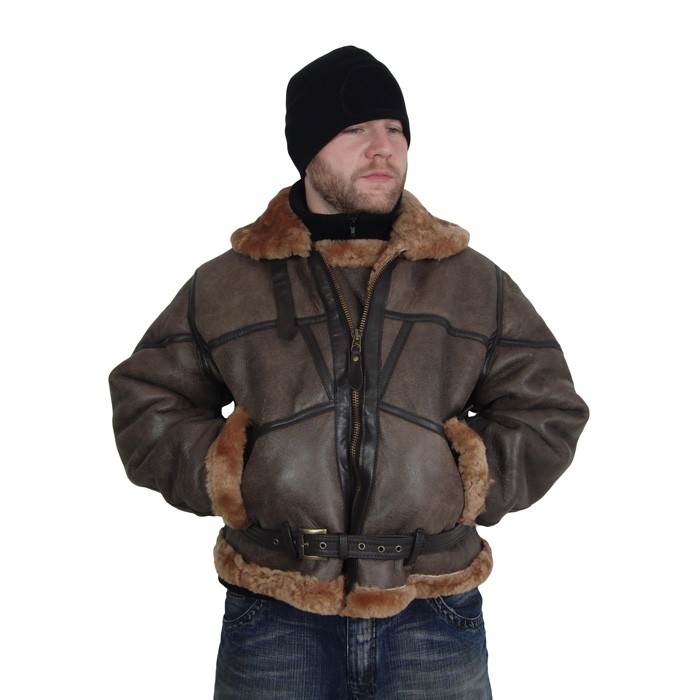 British flight jacket RAF Irvin, sheepskin, Mil-Tec | Armed